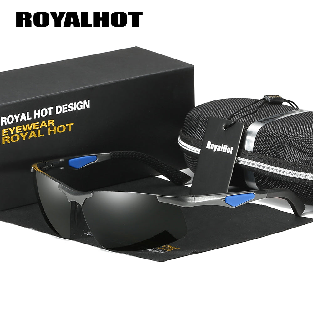 RoyalHot Aluminum Magnesium Polarized Sunglasses UV400 Sport Driving