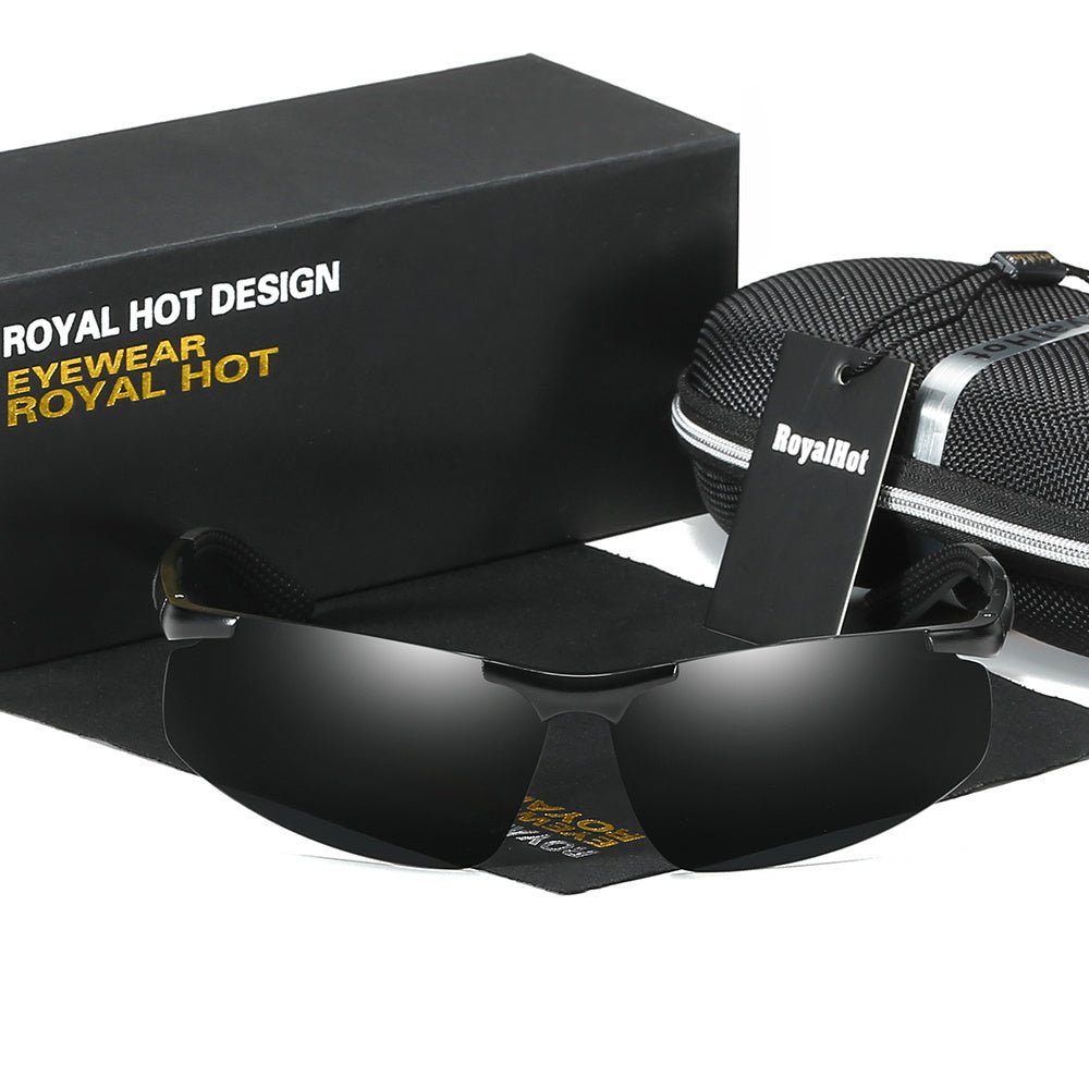 RoyalHot Aluminum Magnesium Polarized Sunglasses UV400 Sport Driving