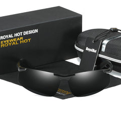 RoyalHot Aluminum Magnesium Polarized Sunglasses UV400 Sport Driving