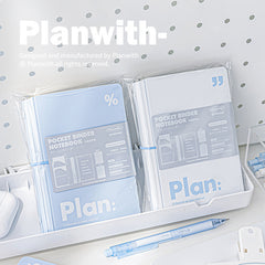 Planwith Pocket Minimalist Pocket Loose leaf Book