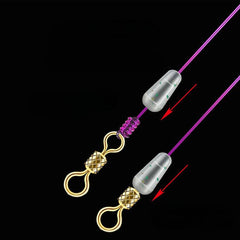 10pcs Anti Entanglement Silicone Fishing Line Splitter