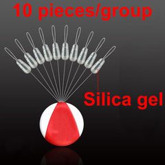 10pcs Anti Entanglement Silicone Fishing Line Splitter
