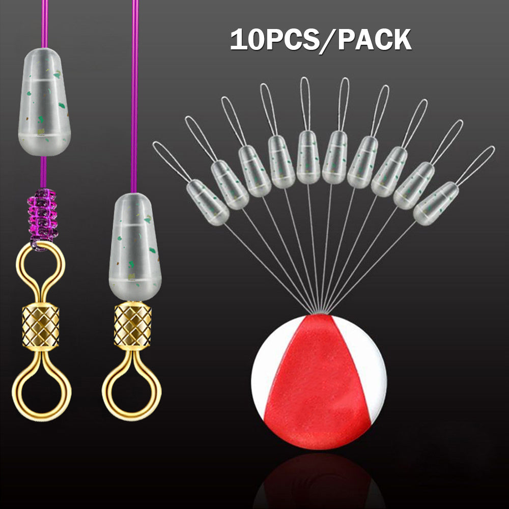 10pcs Anti Entanglement Silicone Fishing Line Splitter