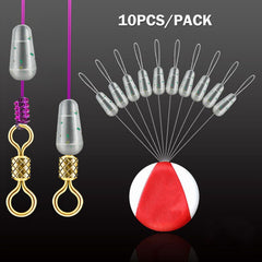 10pcs Anti Entanglement Silicone Fishing Line Splitter