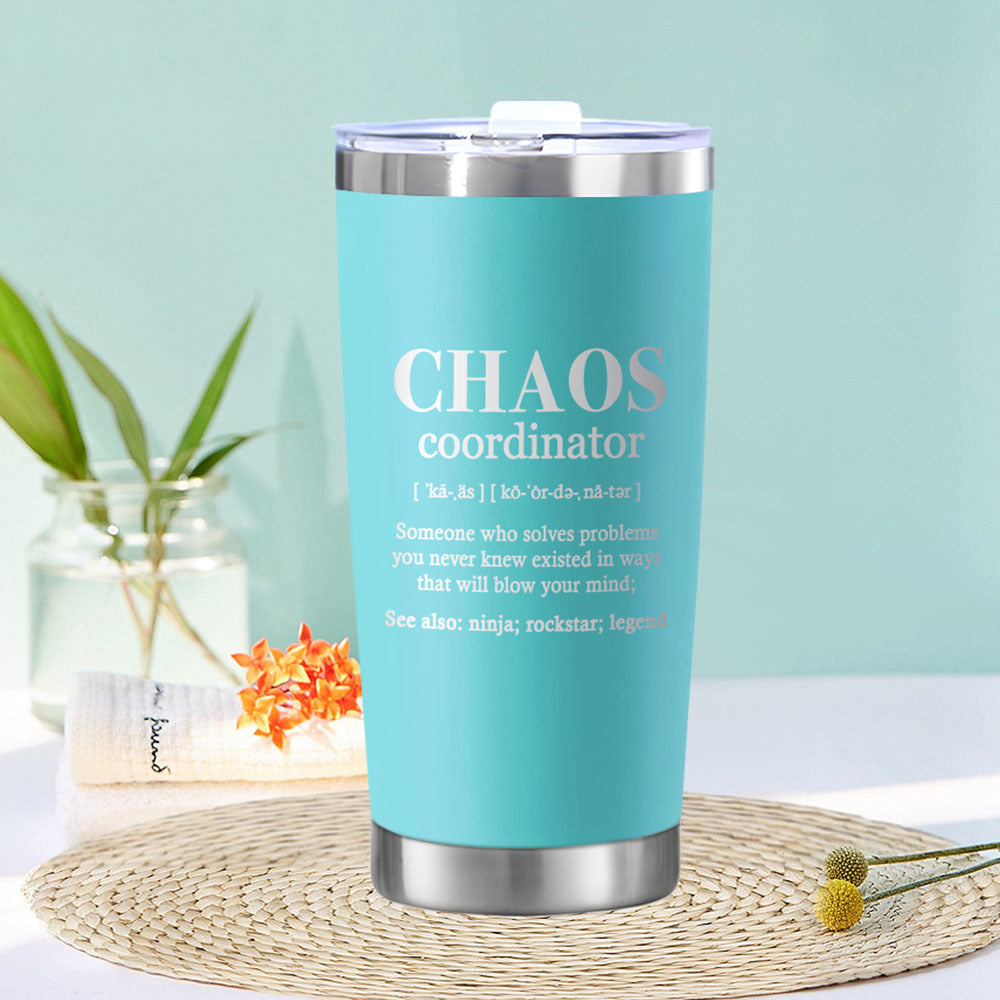 Christmas Stainless Steel Coffee Tumbler Gift Cup Travel Mug
