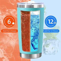 Christmas Stainless Steel Coffee Tumbler Gift Cup Travel Mug