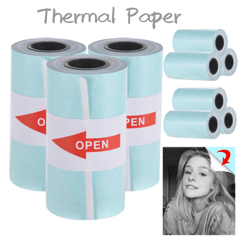 Printable Sticker Roll for Pocket Thermal Printer