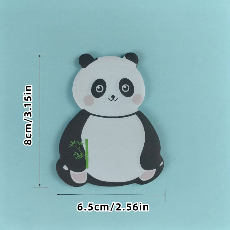 Cartoon Sticky Notes Book Office Small Fresh Sticky Notes Paper 50 Pages