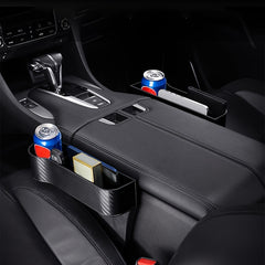 Car Seat Gaps Filler Organizer Multifunctional Front Seat Storage Cup Holder