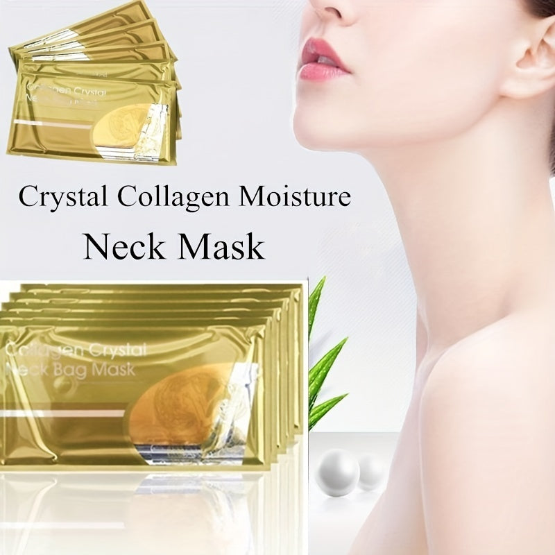 Golden Collagen Neck Mask - Smooths Wrinkles & Firms Skin