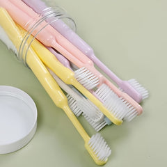 10pcs Family Pack Eco Friendly Soft Bristles Toothbrush