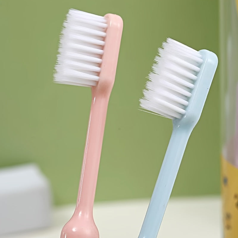 10pcs Family Pack Eco Friendly Soft Bristles Toothbrush