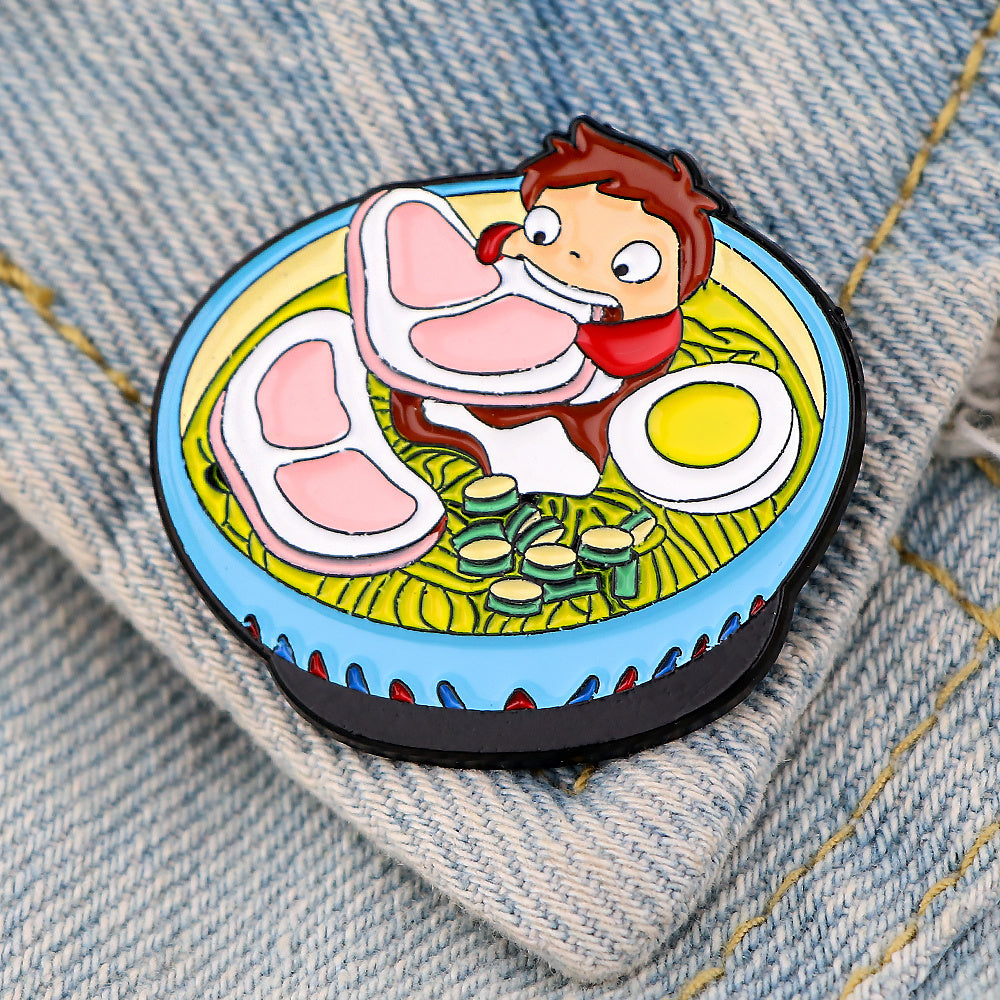 Enamel Anime Pins For Men Lapel Pins For Backpacks Accessories