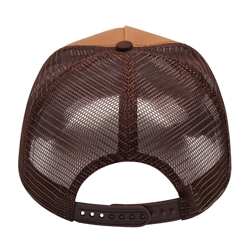 Lion Embroidery Mesh Baseball Cap Vintage Hip Hop Trucker Hat