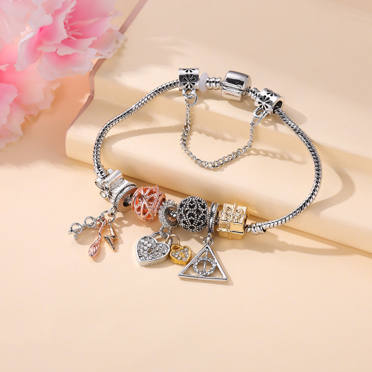 Magician's Glasses Lightning Bracelet Halloween Christmas Jewelry