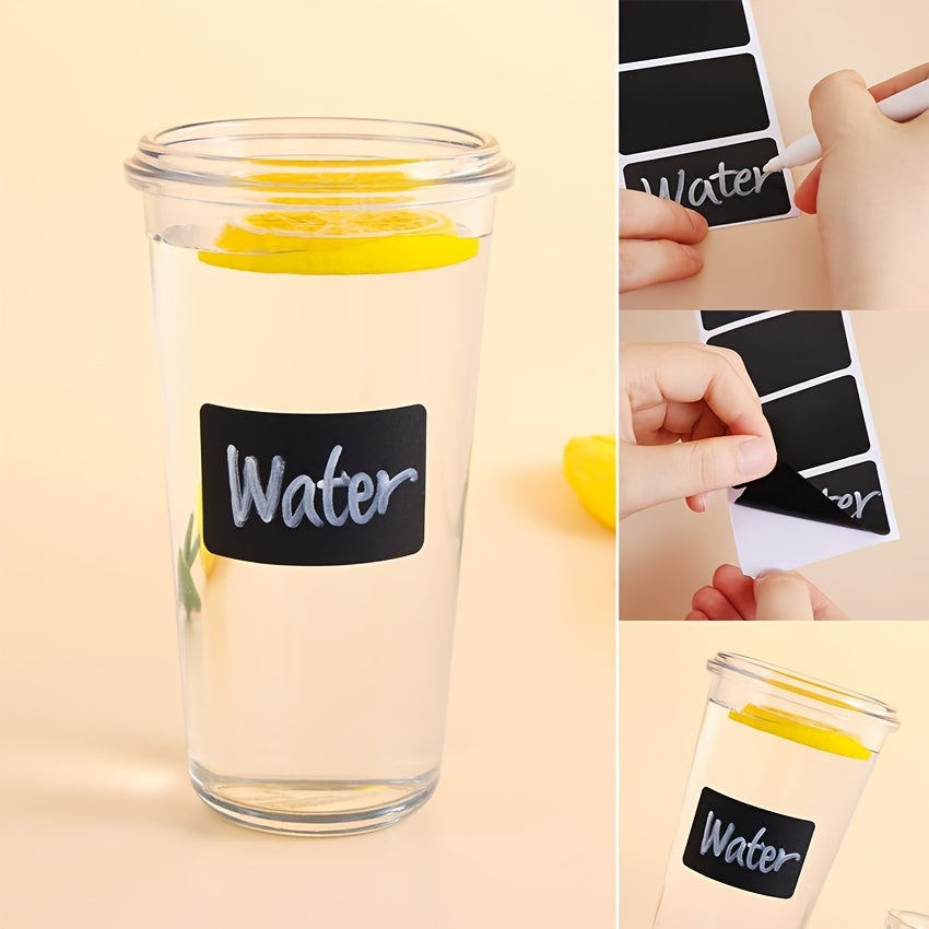 120pcs Blackboard Stickers Chalk Label Home Kitchen Supplies