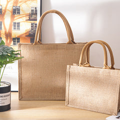 Waterproof Jute Eco friendly Tote Bag
