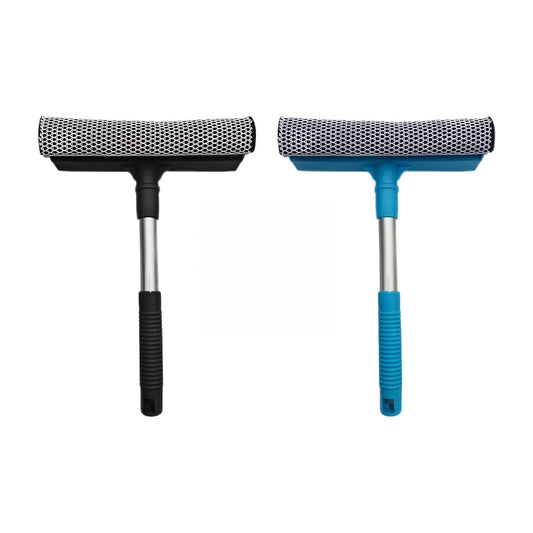 2 IN 1 Car Window Cleaning Brush Windshield Squeegee Scraper Wiper