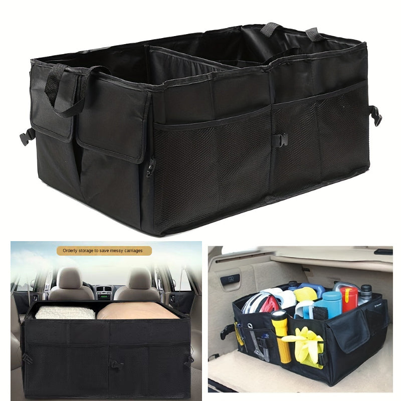 Car Trunk Storage Bag Oxford Cloth Organizer Auto Grocery Storage Box