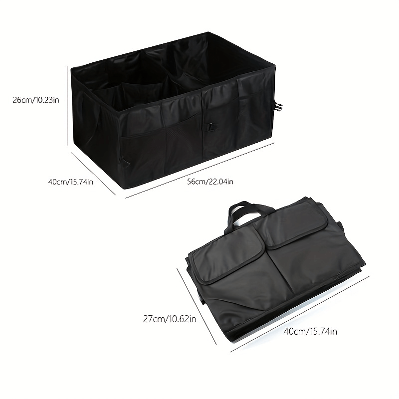 Car Trunk Storage Bag Oxford Cloth Organizer Auto Grocery Storage Box