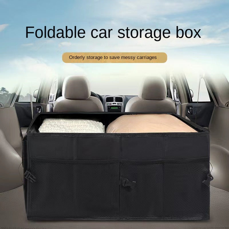 Car Trunk Storage Bag Oxford Cloth Organizer Auto Grocery Storage Box
