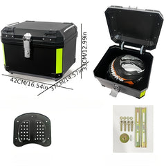 Waterproof Motorcycle Trunk Tail Box With Safety Lock