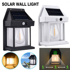 LED Solar Wall Lights Outdoor Motion Sensor Courtyard Garden Decoration
