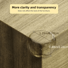 Baby Clear Corner Protector- 24/48pcs Table Corner Protectors