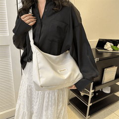 Large Nylon Hobo Bag Crossbody Shoulder Purse