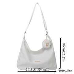 Large Nylon Hobo Bag Crossbody Shoulder Purse