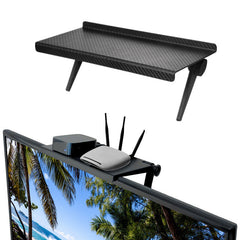 Adjustable TV Screen Top Shelf Rack Computer Monitor Display Stand