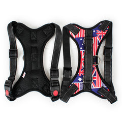 Adjustable Reflective Dog Harness No Pull No Choke for Small and Medium Dogs