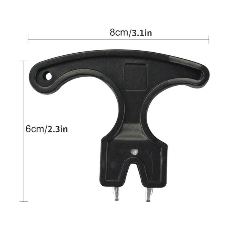 Golf Shoes Spikes Removal Wrench Tool Portable Cleats Installation Remover