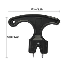 Golf Shoes Spikes Removal Wrench Tool Portable Cleats Installation Remover