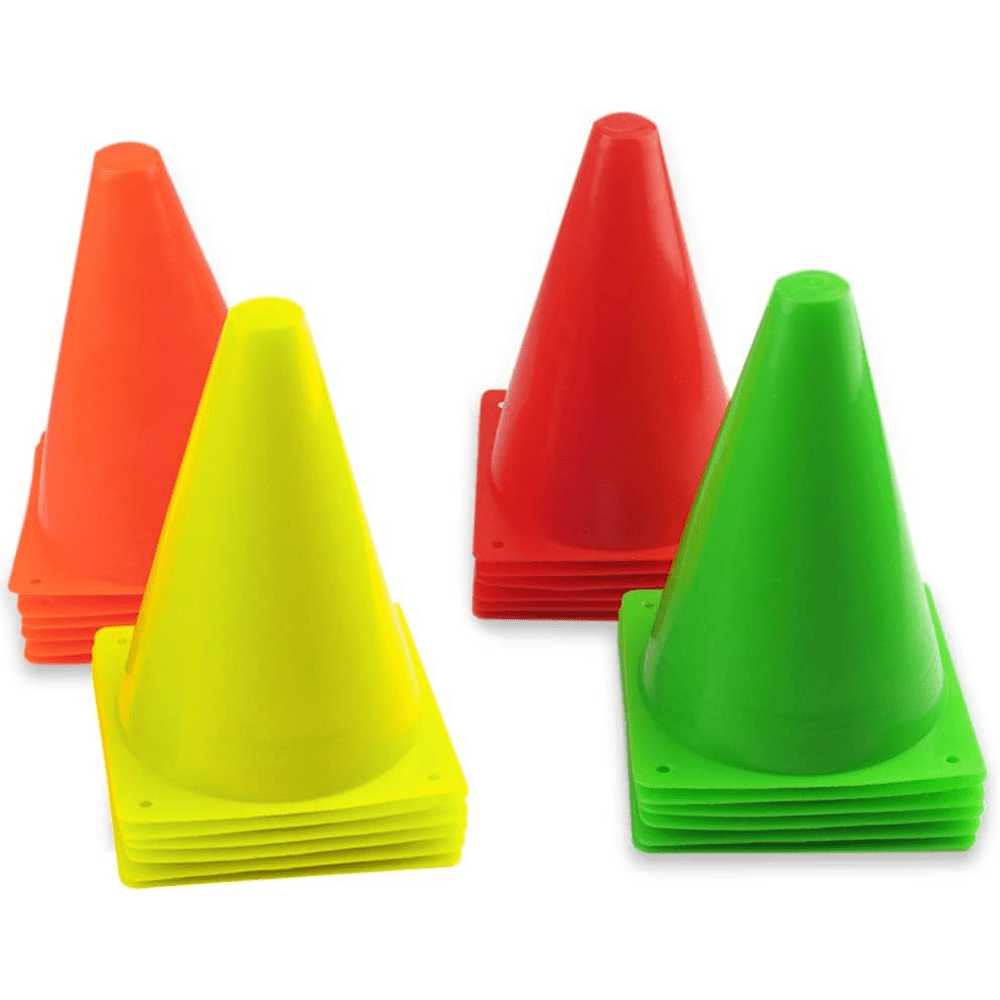 10pcs Agile Sports Training Cone, Improve Speed and Agility