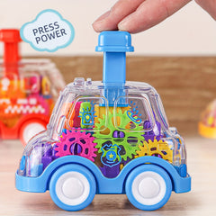 Gear Toy Small Car Exercise Children's Hands on Ability