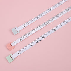 2pcs Small Portable Soft Leather Tape Measure 1.5m Nordic Style