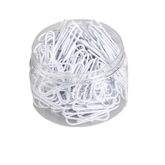 100pcs Colorful Paper Clips Office Stationery Set