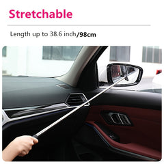 Retractable Wing Mirror Wiper Cleaner 2 in 1 Window Cleaner