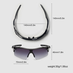 Men's Colorful Cycling Sunglasses Unisex Classic Sports Casual Eyewear