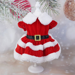 Christmas Santa Dog Costume for Festive Celebrations