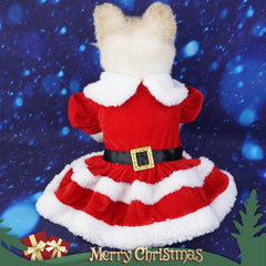 Christmas Santa Dog Costume for Festive Celebrations