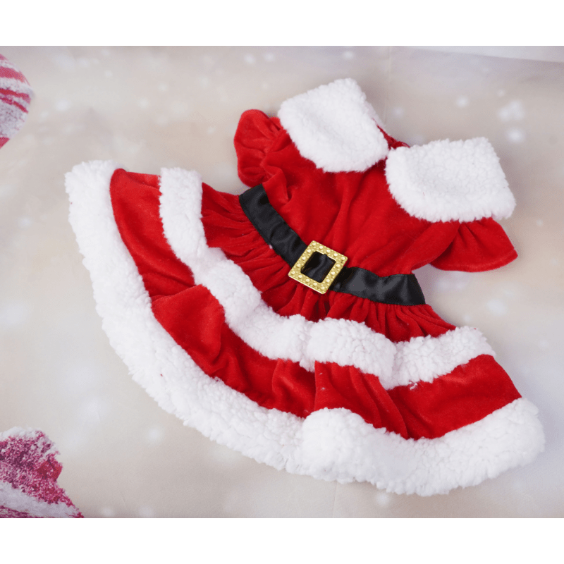 Christmas Santa Dog Costume for Festive Celebrations