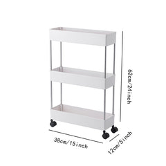 Clip Organizer Mobile Shelves Kitchen Refrigerator Bathroom Living Room