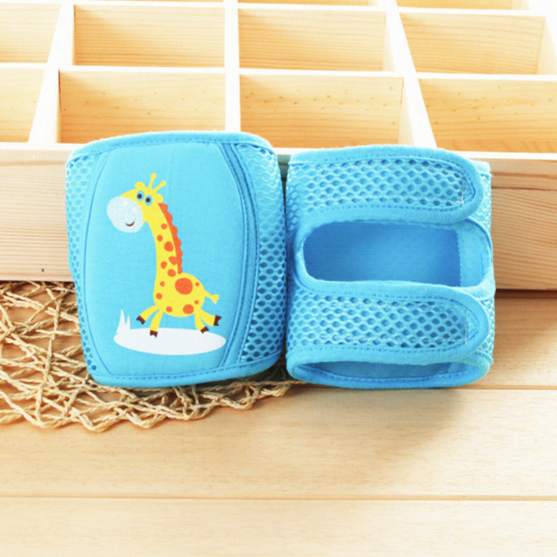 NASHRIO Baby Knee Pads For Crawling Anti Slip with Adjustable Straps