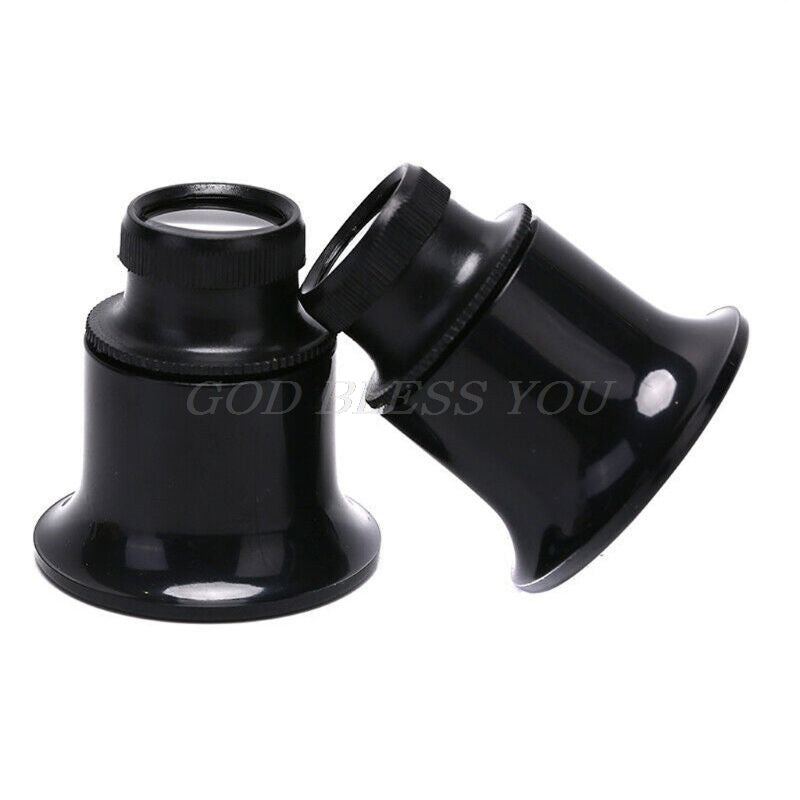 20X Jewelers Eye Loupe Loop Magnifier Magnifying Glass Watchmakers Jewelry Tools