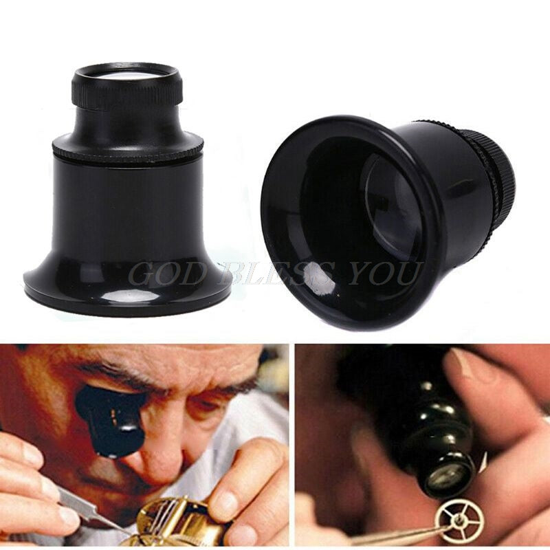 20X Jewelers Eye Loupe Loop Magnifier Magnifying Glass Watchmakers Jewelry Tools