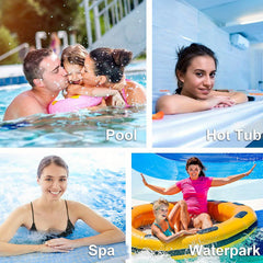 Pool Floating Chlorine Tablet Chemical Dispenser, Adjustable Balancer