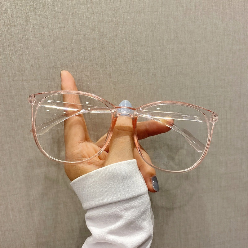 Transparent Light Blocking Glasses Anti Fatigue Eyewear