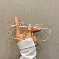 Transparent Light Blocking Glasses Anti Fatigue Eyewear